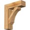 Ekena Millwork Imperial Block Rough Sawn Bracket w/ Offset Brace, Western Red Cedar, 8"W x 26"D x 30"H BKT0806X26X30IMP05RWR - alternate 1